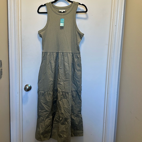 Maurices Dresses & Skirts - Maurices Olive Green Midi Dress Size 12 NWT